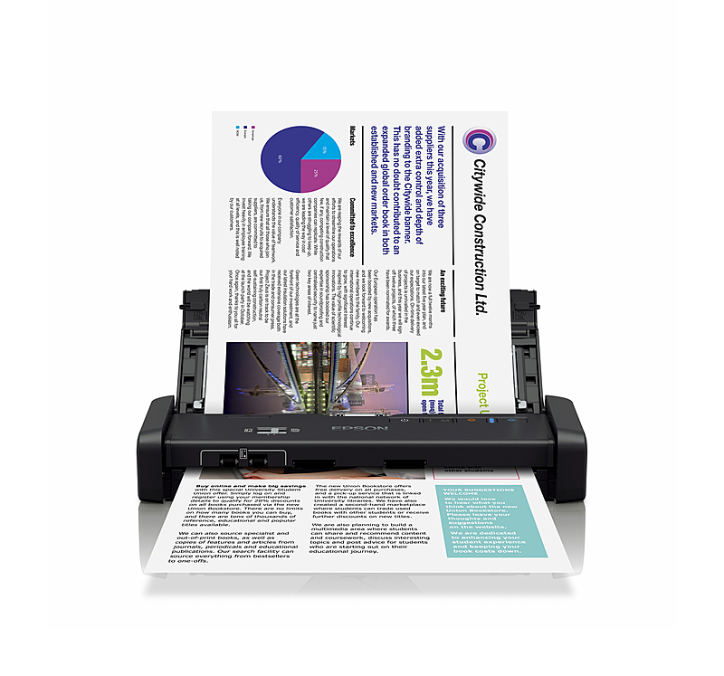 ANG ang Aneka Global Niaga - Epson WorkForce DS-310 Portable Sheet-fed Document Scanner