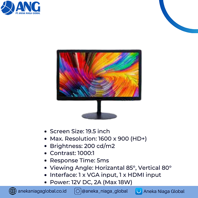 ANG ang Aneka Global Niaga - Monitor Dahua DHI-LM19-B200A