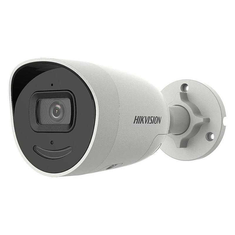 ANG ang Aneka Global Niaga - HIKVISION 4 K AcuSense Strobe Light and Audible Warning Fixed Bullet Network Camera DS-2CD2086G2-IU/SL