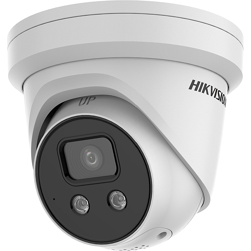 ANG ang Aneka Global Niaga - Hikvision Acusense DS-2CD2386G2-ISU/SL IP Camera 8MP 4K With Sound & Strobe Turret Network Camera