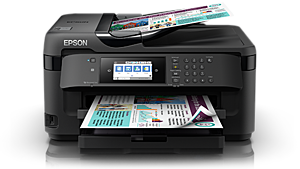 ANG ang Aneka Global Niaga - Epson WorkForce WF-7711 A3 Wi-Fi Duplex All-in-One Inkjet Printer
